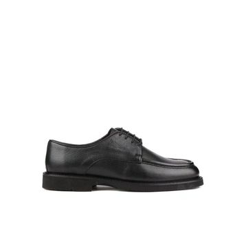 Shoetyle 250-1617 Siyah Deri Bağcıklı Erkek Günlük Ayakkabı