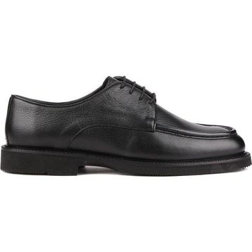 Shoetyle 250-1617 Siyah Deri Bağcıklı Erkek Günlük Ayakkabı