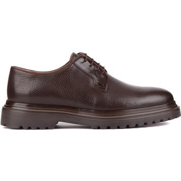 Shoetyle 250-2013 Kahverengi Deri Bağcıklı Erkek Klasik Ayakkabı