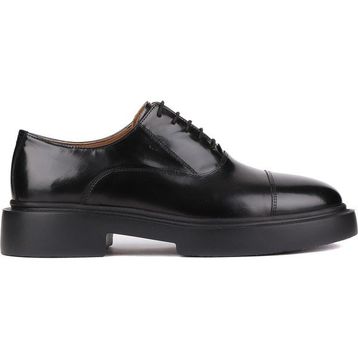 Shoetyle 250-2014 Siyah Açma Deri Bağcıklı Erkek Klasik Ayakkabı