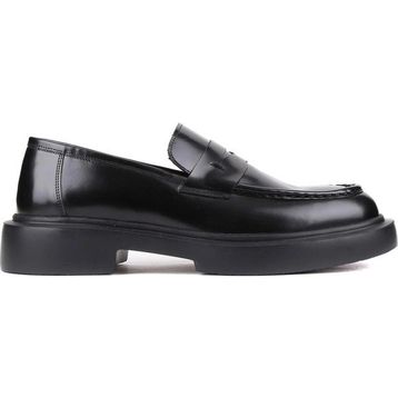 Shoetyle 250-2375 Siyah Açma Deri Bağcıksız Erkek Klasik Ayakkabı