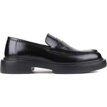 Shoetyle 250-2375 Siyah Açma Deri Bağcıksız Erkek Klasik Ayakkabı