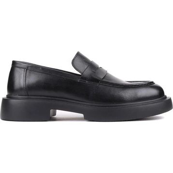 Shoetyle 250-2375 Siyah Deri Bağcıksız Erkek Klasik Ayakkabı
