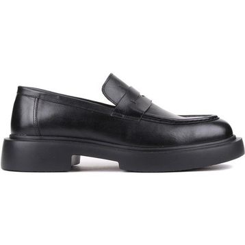 Shoetyle 250-2375 Siyah Deri Bağcıksız Erkek Klasik Ayakkabı