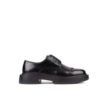 Shoetyle 250-601 Siyah Açma Deri Bağcıklı Erkek Klasik Ayakkabı