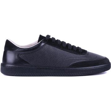 Shoetyle 666-1098 Siyah Hakiki Deri Bağcıklı Erkek Günlük Ayakkabı