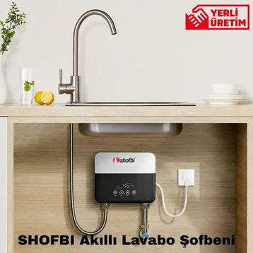 shofbi SH-4S Gri Akıllı Lavabo Şofben