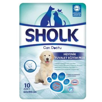 Sholk 90x60 cm 10 Adet Çiş Eğitim Pedi