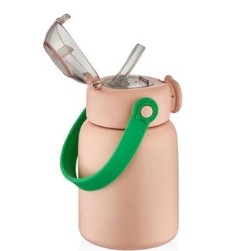 Shotay 500 ml Pembe Çocuk Çelik Termos
