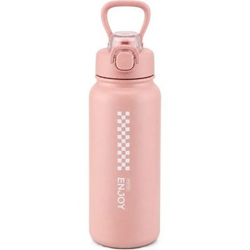 Shotay Chees Çelik 900 ml Pembe Termos