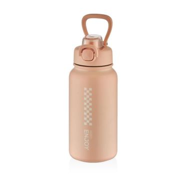 Shotay Chees Çelik 900 ml Pembe Termos
