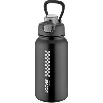 Shotay Chees Çelik 900 ml Siyah Termos