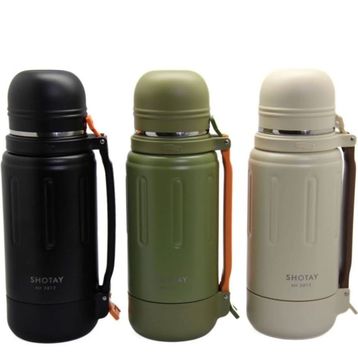 Shotay Durable Çelik 1500 ml Yeşil Termos