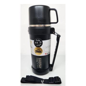 Shotay Nature ST-8235 1200 ml Siyah Termos