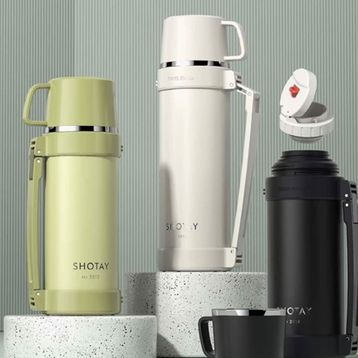 Shotay Nature ST-8235 1200 ml Yeşil Termos