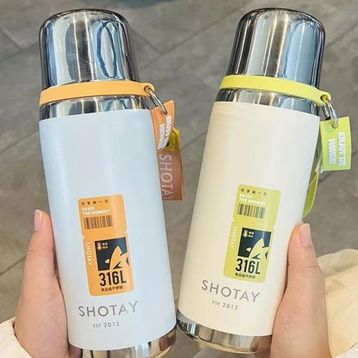 Shotay Premium 750 ML Ekru Termos