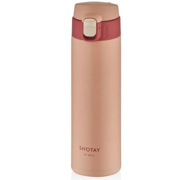Shotay Smile Çelik 430 ML Pembe Termos
