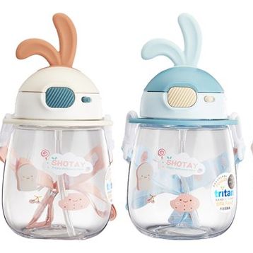 Shotay Tritan 600 ml Rabbit Matara