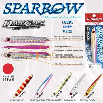 Shout Sparrow 80 gr Metal Yem