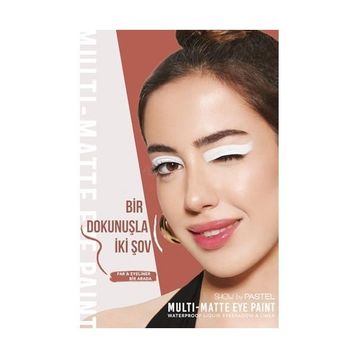 Show By Pastel 83 Stylish Waterproof Mat Likit Far ve Eyeliner