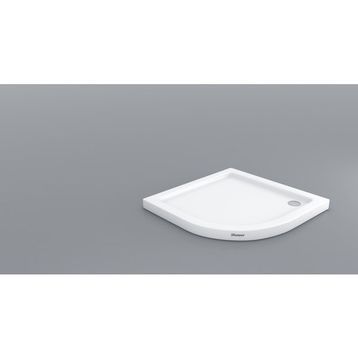 Shower 75x75 cm Oval Flat Duş Teknesi