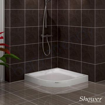 Shower 90x90 cm Oval Duş Teknesi