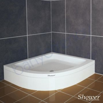 Shower 90x90 cm Oval Duş Teknesi