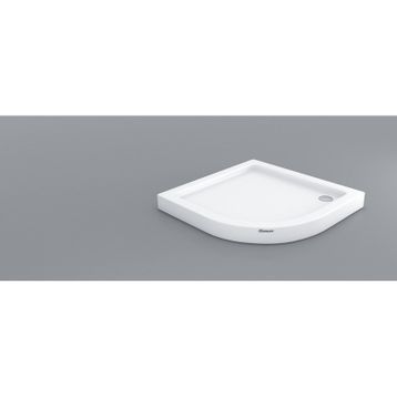 Shower Baffy 90x90 cm Drop Oval Monoblok Duş Teknesi
