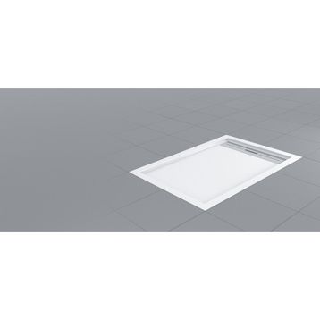 Shower Dikdörtgen Flat 70x120 cm Duş Teknesi