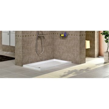 Shower Dikdörtgen Flat 80x120 cm Duş Teknesi