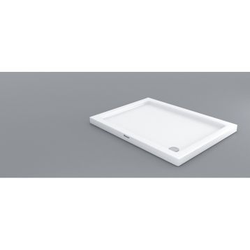 Shower Dikdörtgen Flat 80x130 cm Duş Teknesi