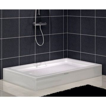 Shower Dikdörtgen Flat 85x100 cm Duş Teknesi