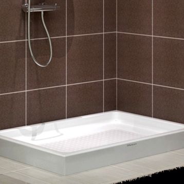 Shower Dikdörtgen Monoblok 100x120 cm Duş Teknesi