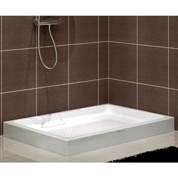Shower Dikdörtgen Monoblok 75x90 cm Duş Teknesi