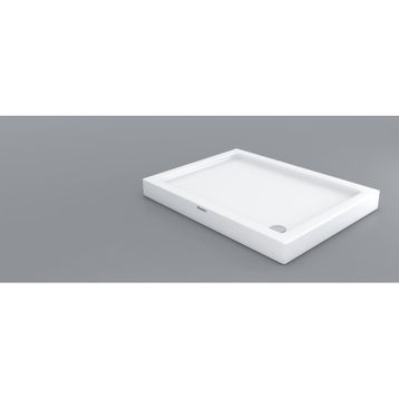 Shower Dikdörtgen Monoblok 90x110 cm Duş Teknesi