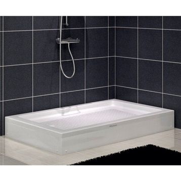 Shower Dikdörtgen Panelli 85x100 cm Duş Teknesi