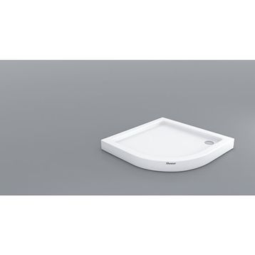 Shower Oval Monoblok 70x70 cm Duş Teknesi