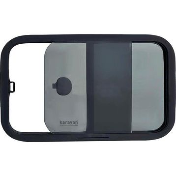 SHUIVAN 70x40 cm Oval Köşe Sürgülü Karavan Camı
