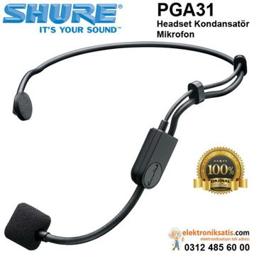 Shure PGA31 Headset Mikrofon