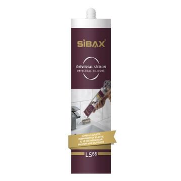 Sibax LS66 Beyaz 280 ml Üniversal Silikon