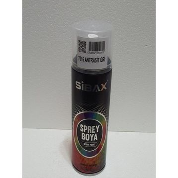 Sibax RAL7016 Antrasit Gri 400 ML Sprey Boya