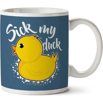 Sick My Duck Baskılı Kupa