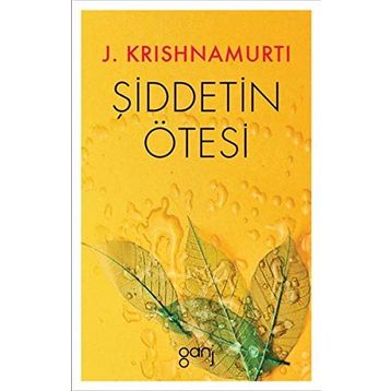 Şiddetin Ötesi - Juddi Krishnamurti