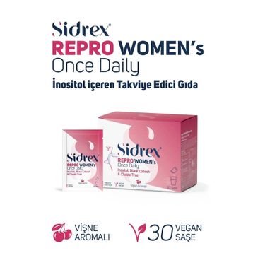 Sidrex Repro Women's Once Daily İnositol 30 Saşe