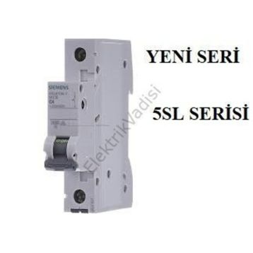 Siemens 1x25 Amper W Otomatlar B Tipi 6ka Yeni Seri Sigorta