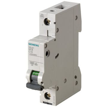 Siemens 25A B Tipi 1Faz 6kA Otomatik Sigorta