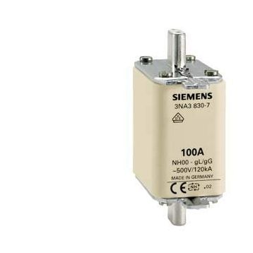 Siemens 3NA3832 Steatit Gövdeli NH-Bıçaklı 125A Sigorta