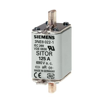 Siemens 3NE1022-0 00 Boy 125A Sitor Hızlı Sigorta