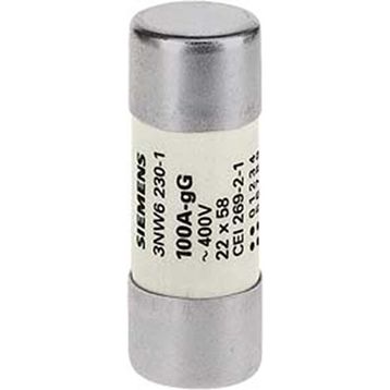 Siemens 3NW6222-1 63A 22x58 mm Silindirik Sigortalar Kartuş Sigortalar