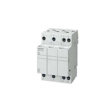 Siemens 3NW7333 20A 8x32 mm 3 Kutuplu Silindirik Kartuş Sigorta Yuvası